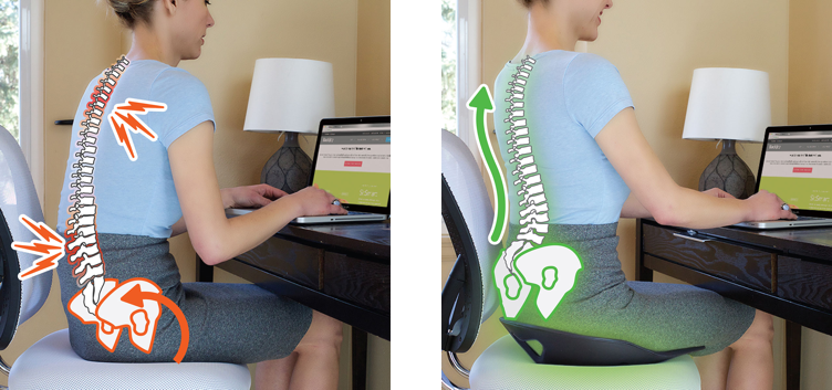 Backjoy improve posture prevent back pain